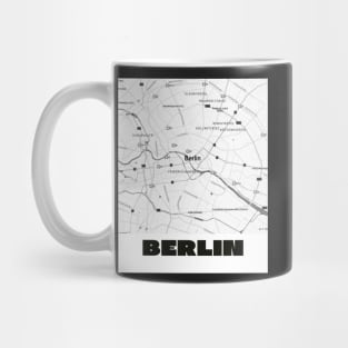 Berlin map Mug